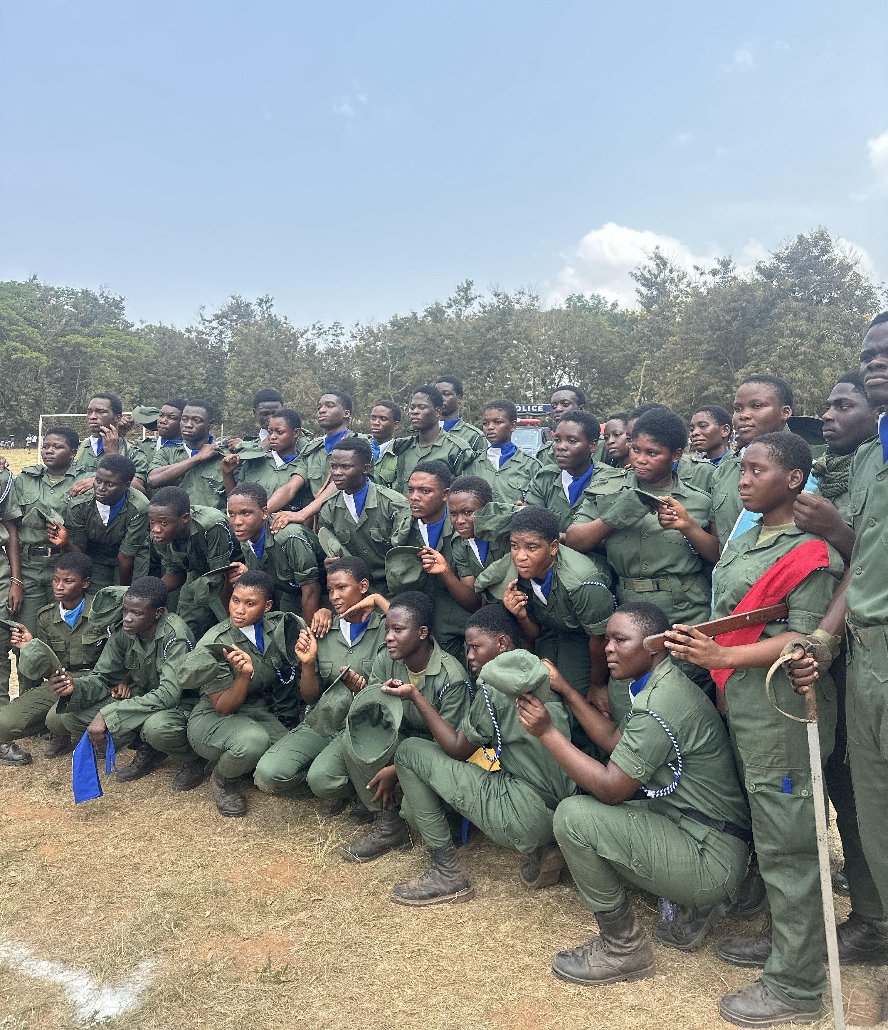 ANSEC Cadet Club students